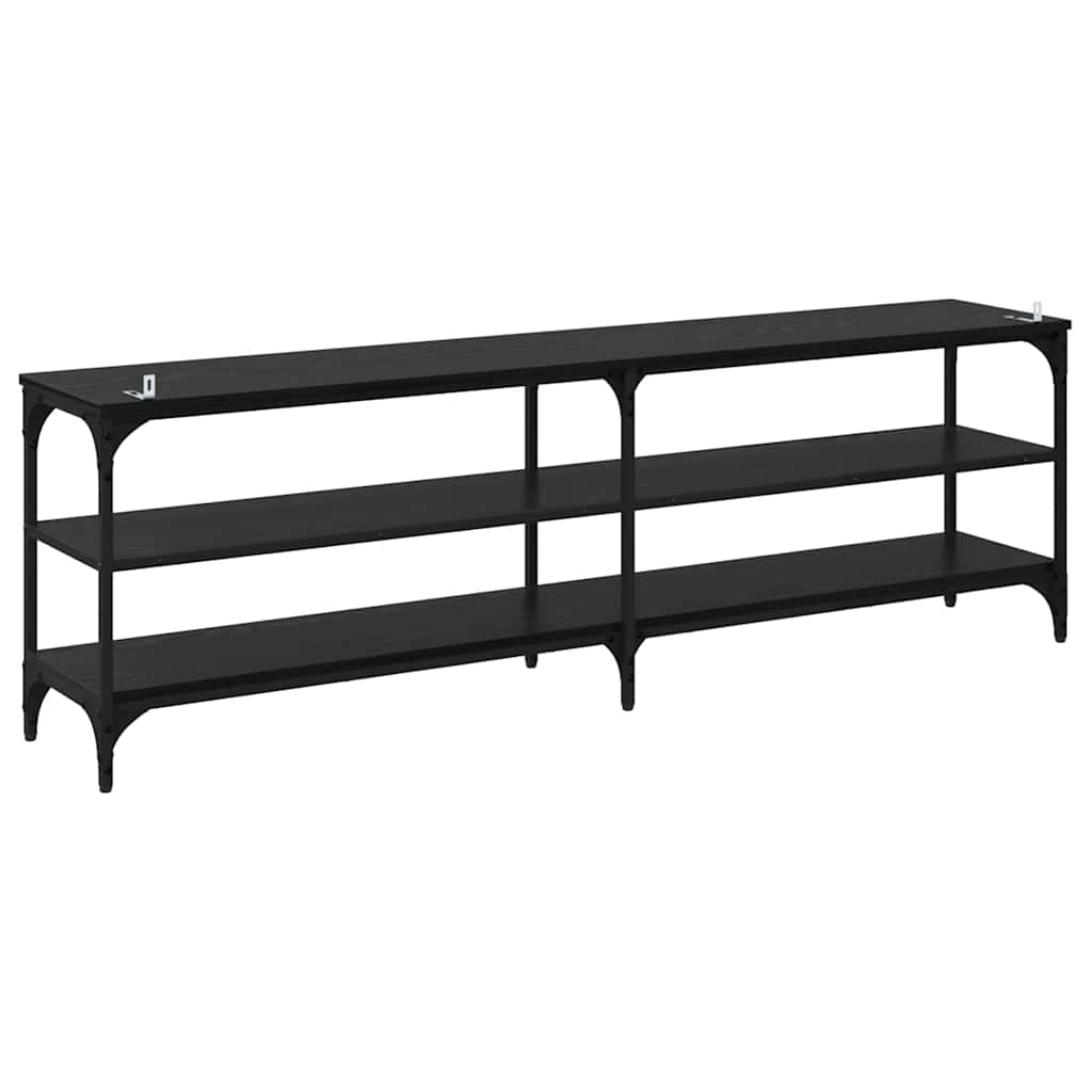 vidaXL Ντουλάπι TV Μαύρη Οξυά 160 x 30 x 50 εκ