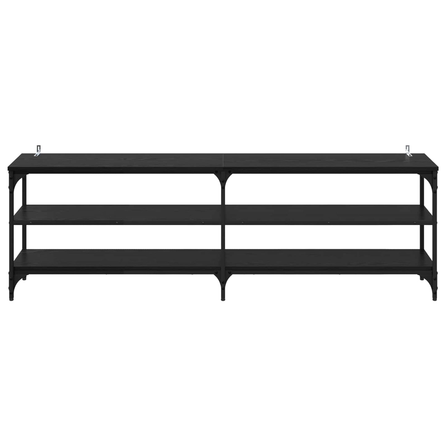 vidaXL Ντουλάπι TV 160 x 30 x 50 εκ Μαύρη Οξυά
