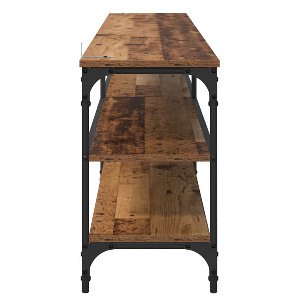 vidaXL Ντουλάπι TV Παλιό Ξύλο 200 x 30 x 50 cm