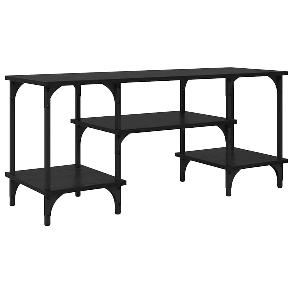 vidaXL Ντουλάπι TV Μαύρη Οξυά 102 x 35 x 45,5 εκ