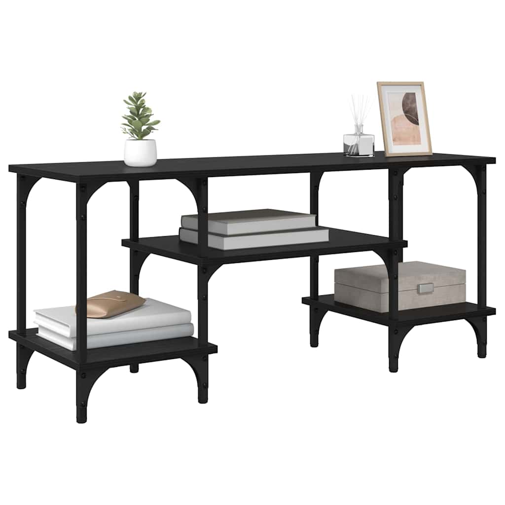 vidaXL Ντουλάπι TV Μαύρη Οξυά 102 x 35 x 45,5 εκ