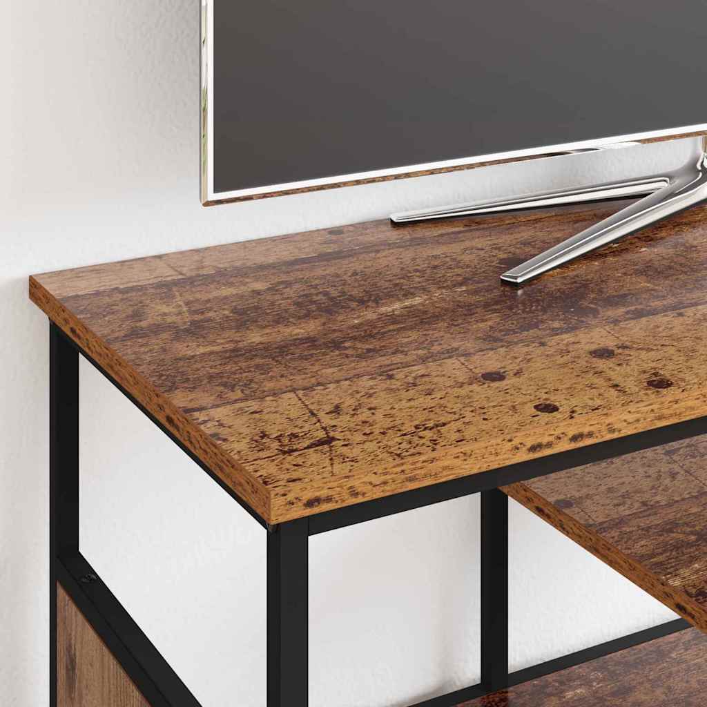 vidaXL Ντουλάπι TV Παλιό Ξύλο 100 x 35 x 45 εκ.