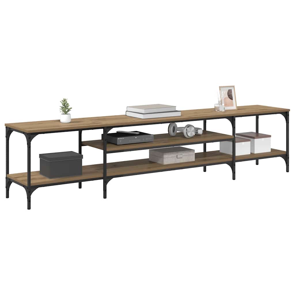 vidaXL Ντουλάπι TV Artisan Oak 201 x 35 x 45 εκ.