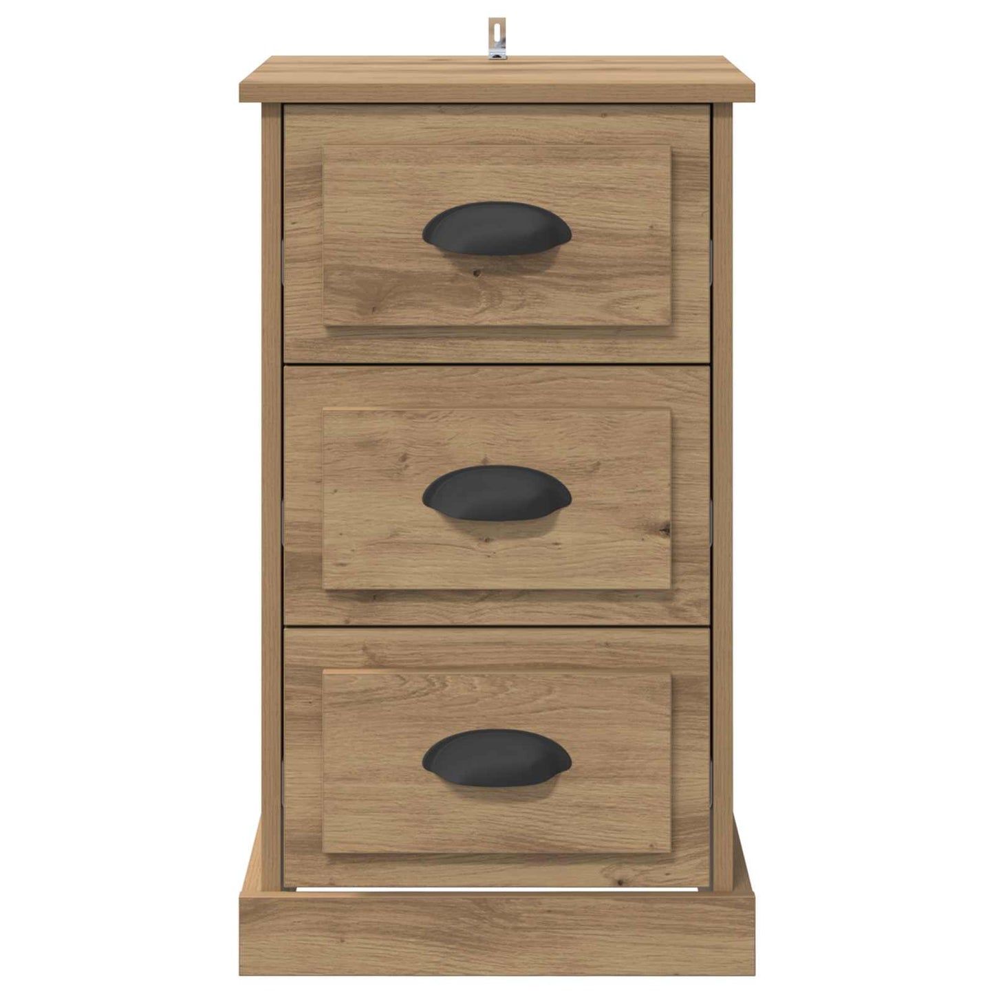 vidaXL Κομοδίνο Artisan Oak 39 x 39 x 67,5 εκ. Επεξεργασμένο Ξύλο
