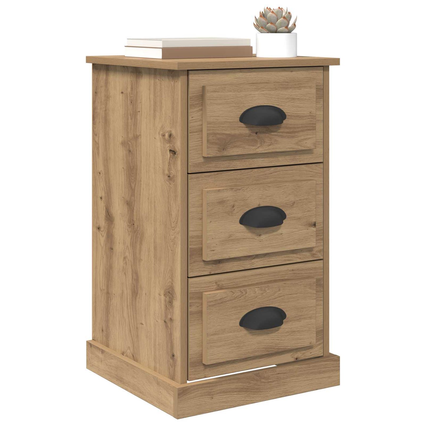 vidaXL Κομοδίνο Artisan Oak 39 x 39 x 67,5 εκ. Επεξεργασμένο Ξύλο