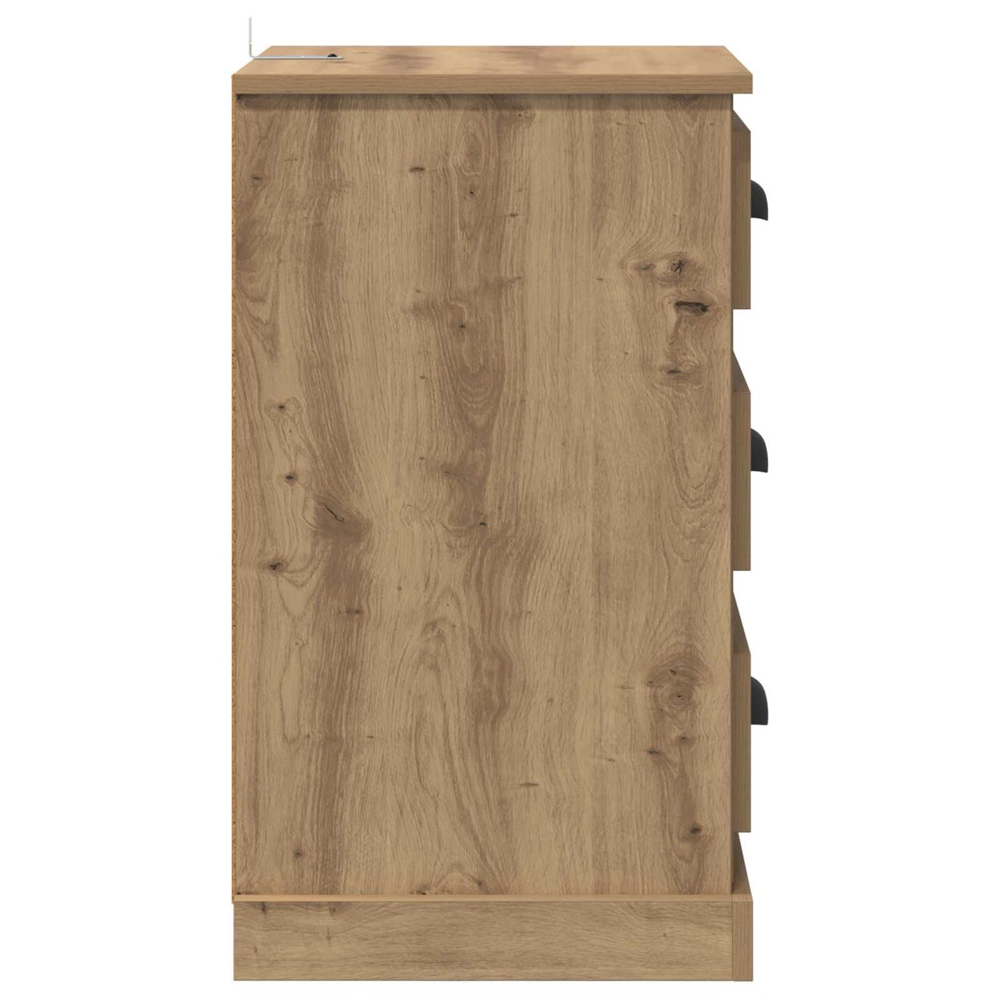 vidaXL Κομοδίνο Artisan Oak 39 x 39 x 67,5 εκ. Επεξεργασμένο Ξύλο