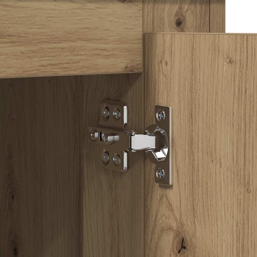 vidaXL Πλαϊνό γραφείο Artisan Oak 70 x 35,5 x 67,5 εκ.