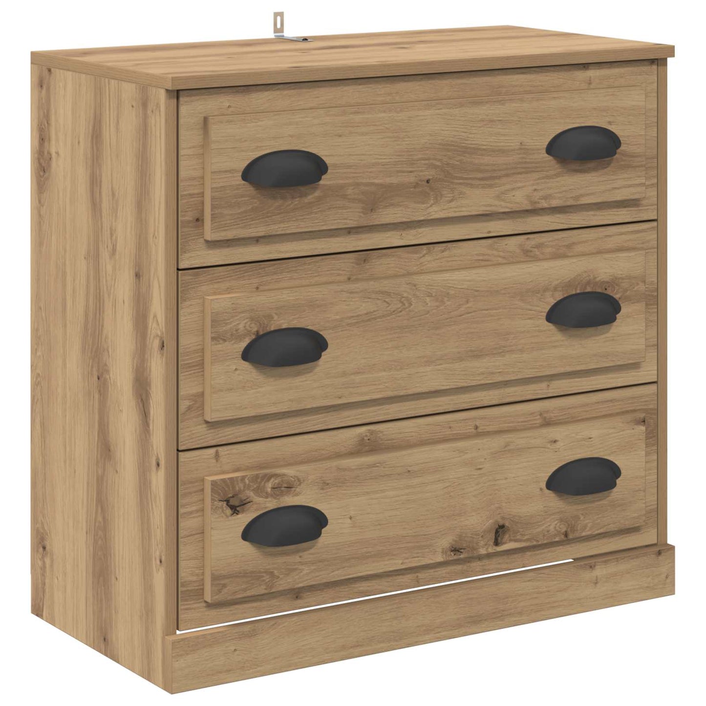 vidaXL Πλαϊνό γραφείο με συρτάρι Artisan Oak 70 x 35,5 x 67,5 εκ.