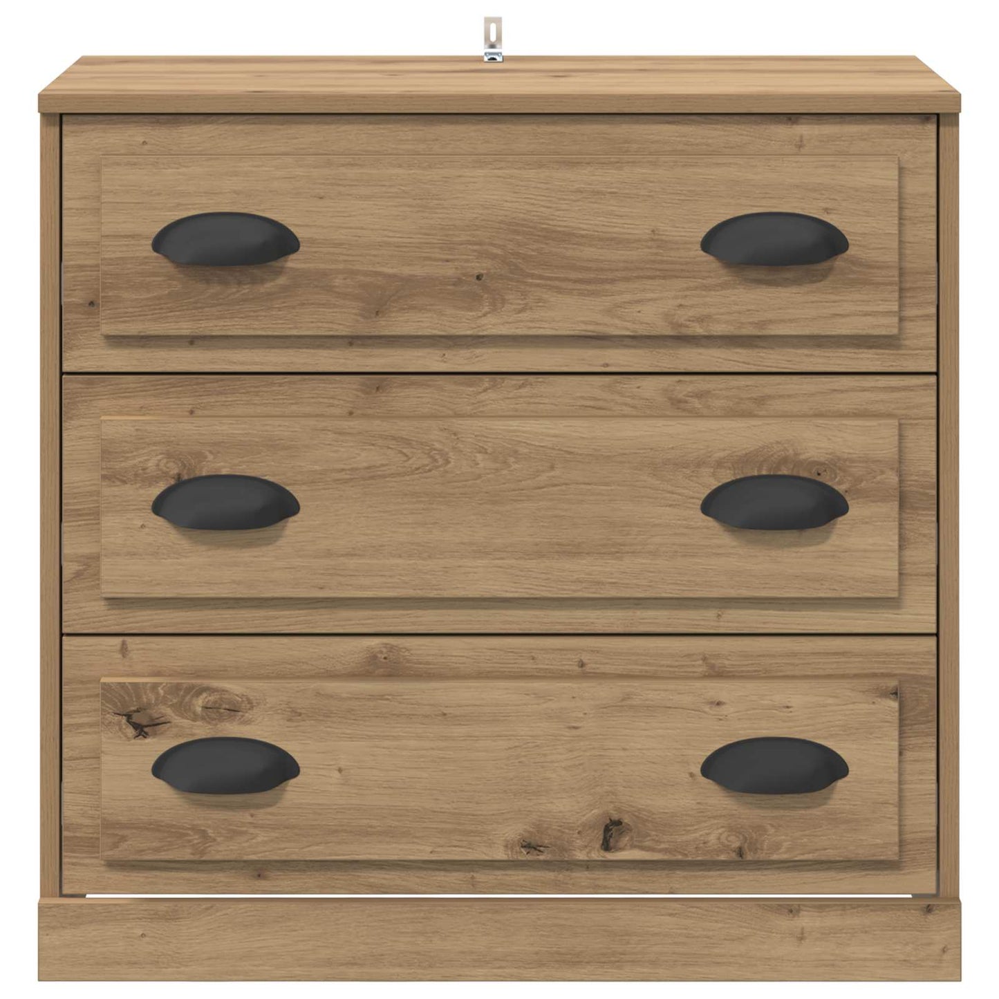vidaXL Πλαϊνό γραφείο με συρτάρι Artisan Oak 70 x 35,5 x 67,5 εκ.
