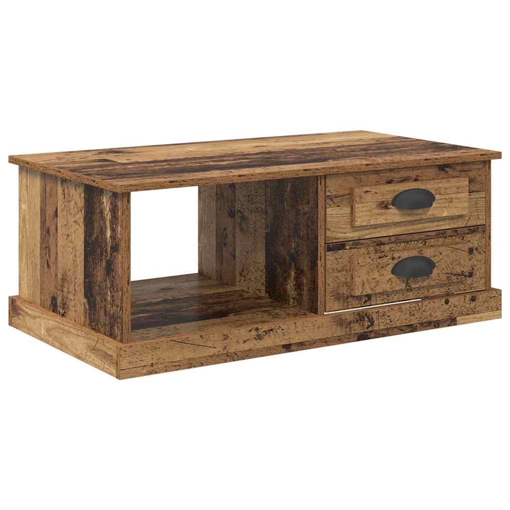 vidaXL Τραπεζάκι σαλονιού Παλιό Ξύλο 90 x 50 x 35 cm