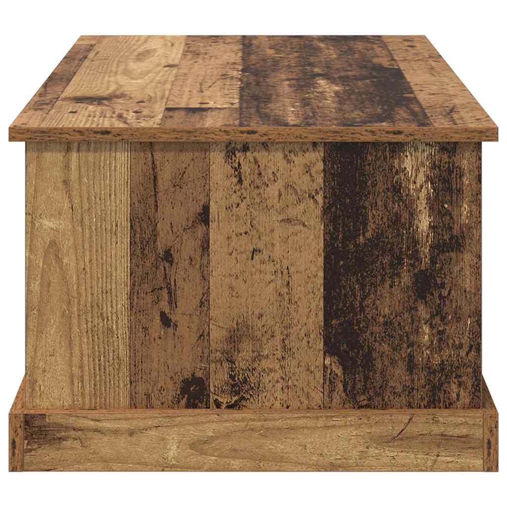 vidaXL Τραπεζάκι σαλονιού Παλιό Ξύλο 90 x 50 x 35 cm