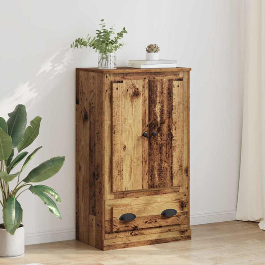 vidaXL Highboard Παλιό Ξύλο 60 x 35,5 x 103,5 εκ. Επεξεργασμένο ξύλο