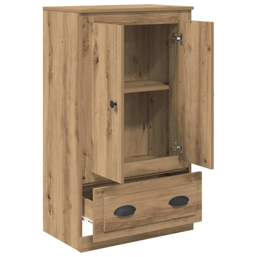 vidaXL Highboard Artisan Oak 60 x 35,5 x 103,5 εκ. Επεξεργασμένο ξύλο
