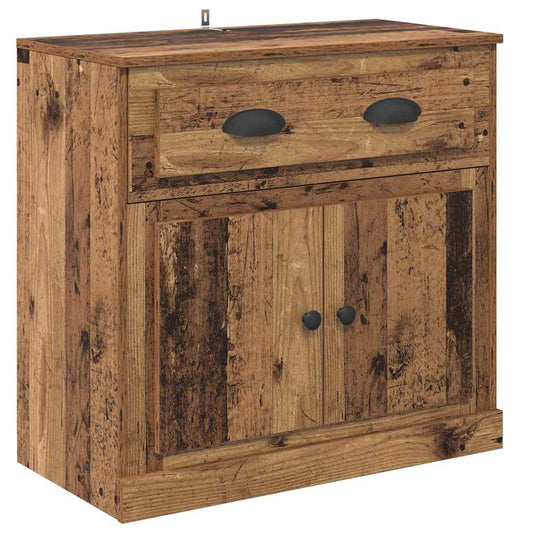 vidaXL Highboard Παλιό Ξύλο 70 x 35,5 x 67,5 εκ. Επεξεργασμένο ξύλο