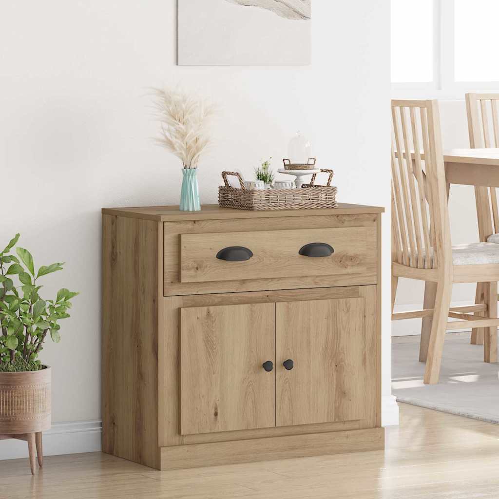 vidaXL Highboard Artisan Oak 70 x 35,5 x 67,5 εκ. Επεξεργασμένο ξύλο