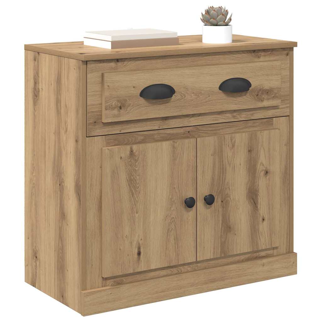 vidaXL Highboard Artisan Oak 70 x 35,5 x 67,5 εκ. Επεξεργασμένο ξύλο
