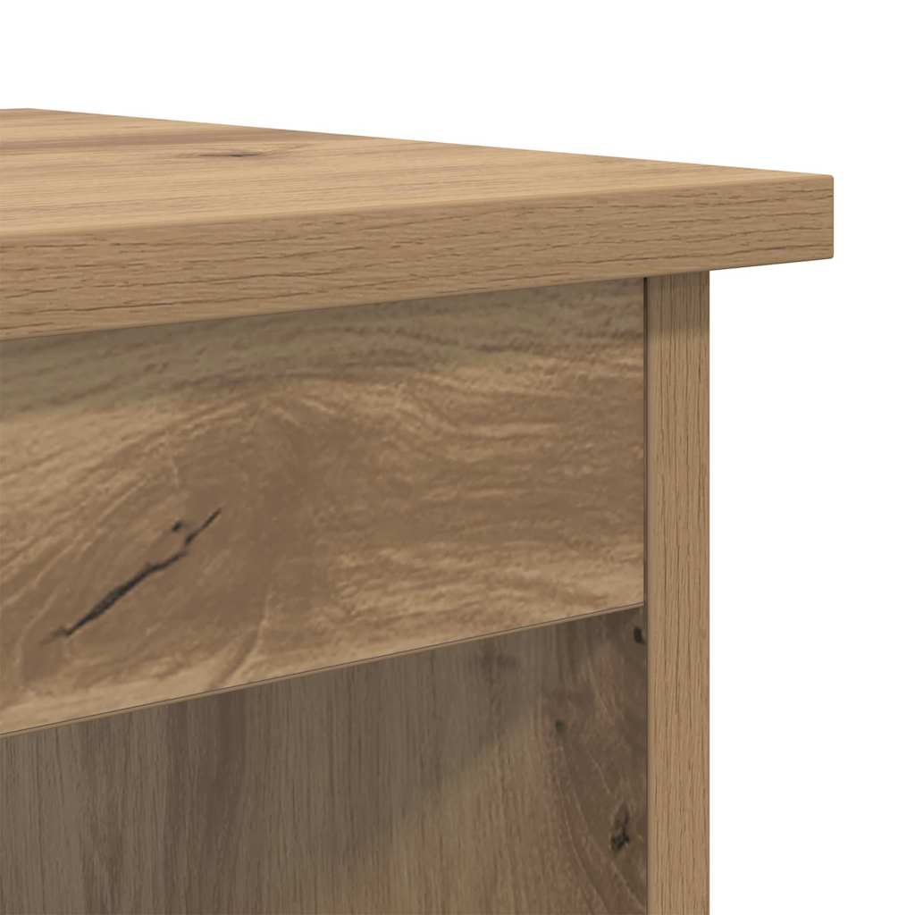 vidaXL Τραπεζάκι σαλονιού 3 pcs Artisan Oak Επεξεργασμένο ξύλο
