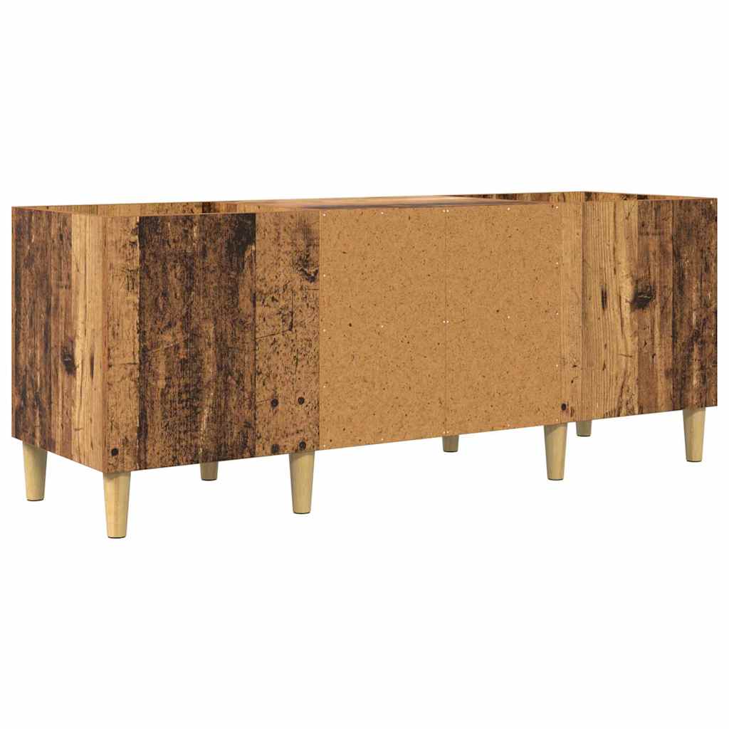 vidaXL Ντουλάπι δίσκων βινυλίου 121 x 38 x 48 cm Επεξεργασμένο Ξύλο