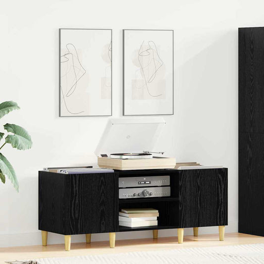 vidaXL Ντουλάπι δίσκων βινυλίου 121 x 38 x 48 cm Επεξεργασμένο Ξύλο