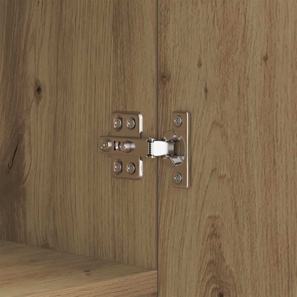 vidaXL Πλαϊνό γραφείο Artisan Oak 69,5 x 34 x 90 εκ.