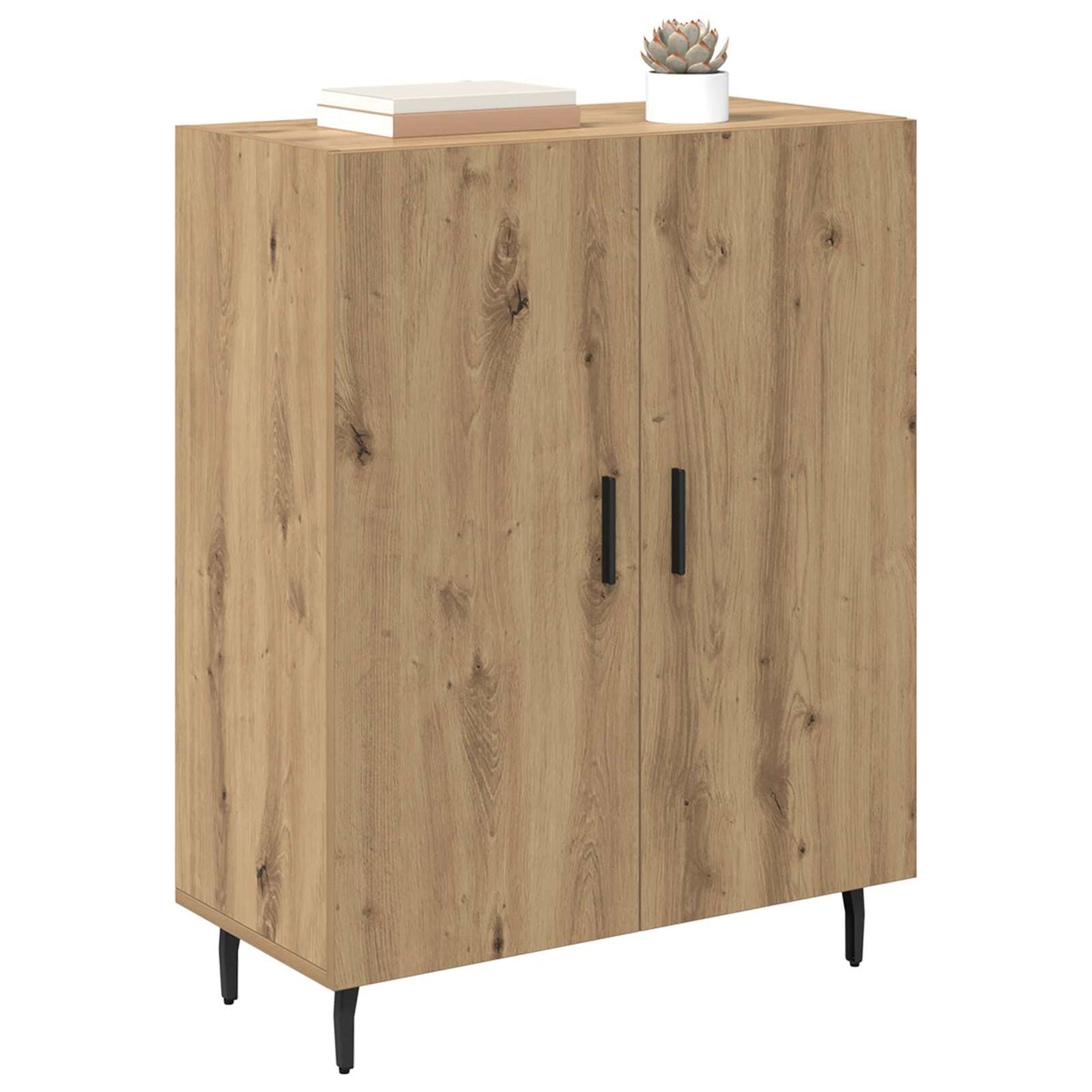 vidaXL Πλαϊνό γραφείο Artisan Oak 69,5 x 34 x 90 εκ.