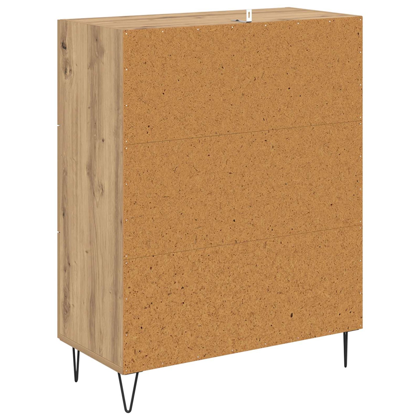 vidaXL Πλαϊνό γραφείο με συρτάρι Artisan Oak 69,5 x 34 x 90 εκ.
