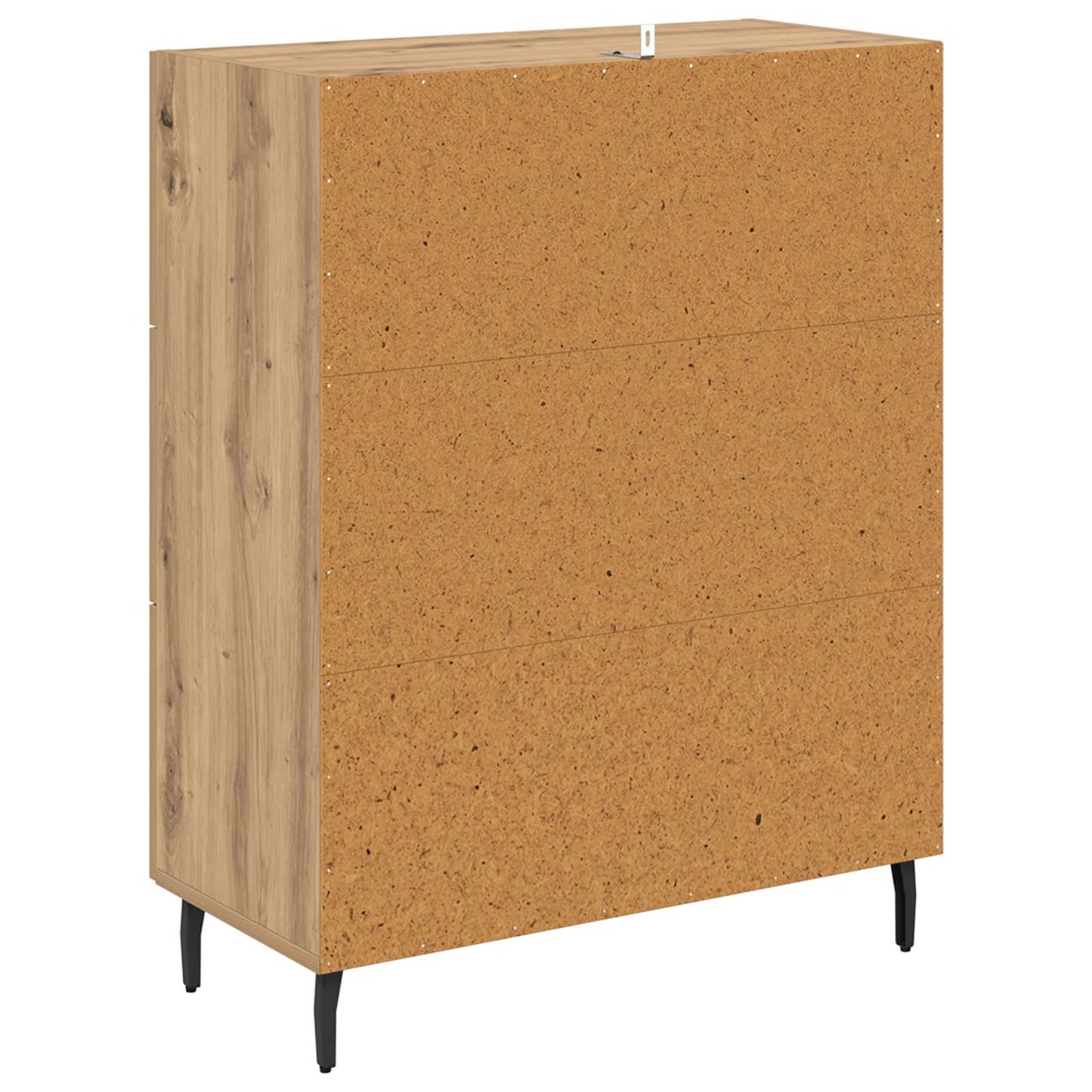 vidaXL Πλαϊνό γραφείο με συρτάρι Artisan Oak 69,5 x 34 x 90 εκ.