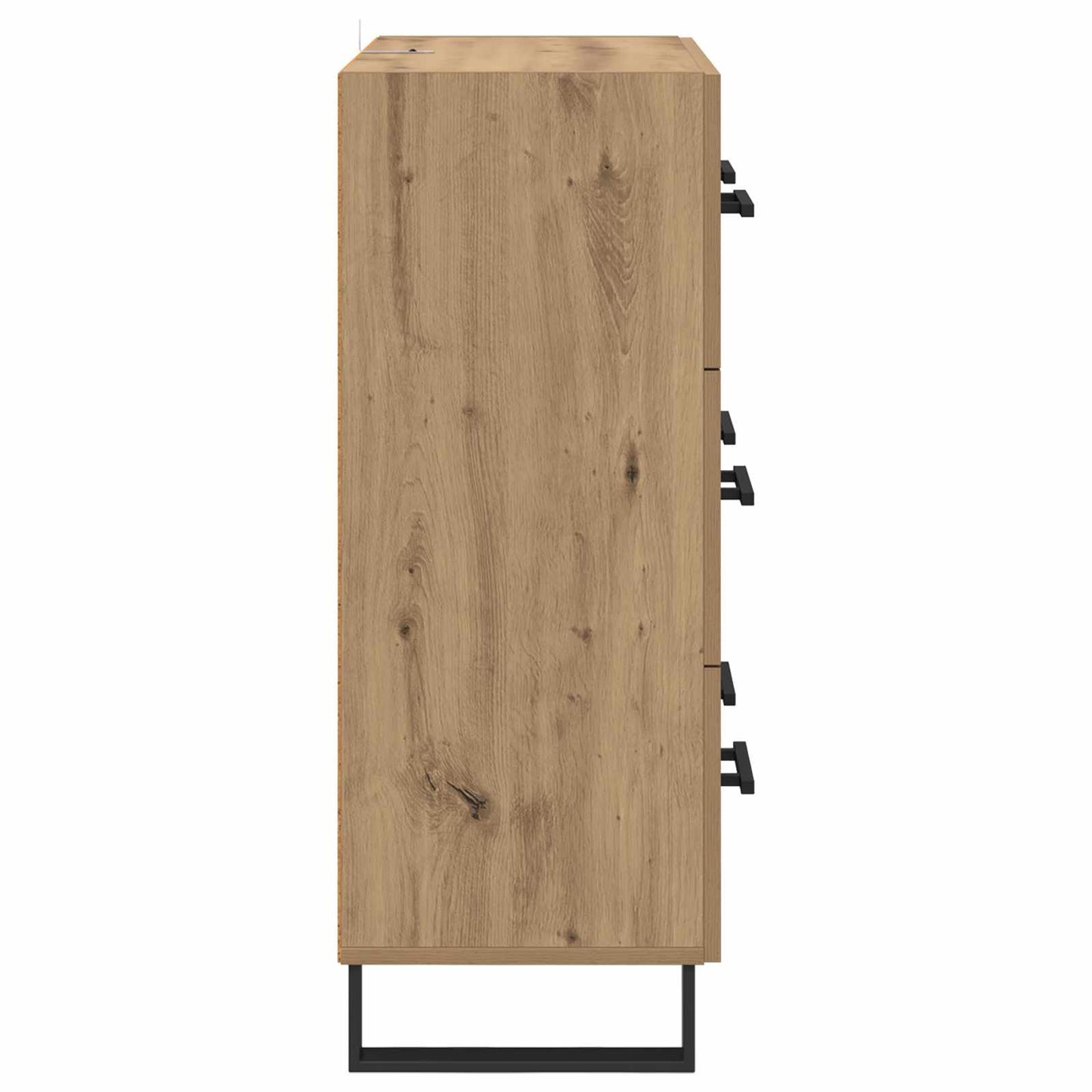 vidaXL Πλαϊνό γραφείο με συρτάρι Artisan Oak 69,5 x 34 x 90 εκ.
