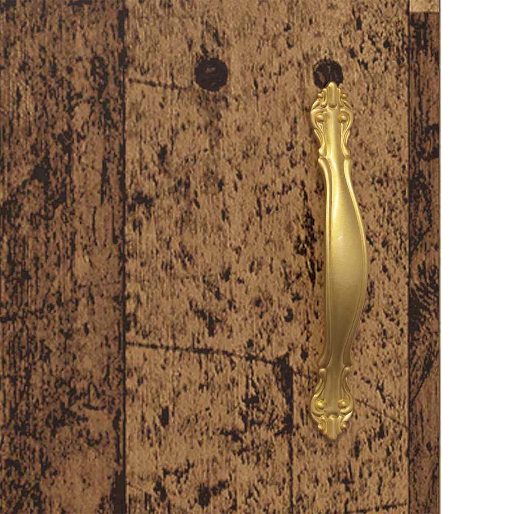 vidaXL Πλαϊνό γραφείο Παλιό ξύλο 69,5 x 34 x 90 εκ. Επεξεργασμένο ξύλο