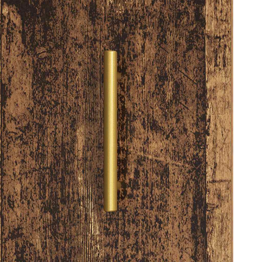 vidaXL Πλαϊνό γραφείο Παλιό Ξύλο 69,5 x 34 x 90 εκ.