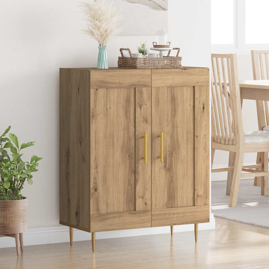 vidaXL Πλαϊνό γραφείο Artisan Oak 69,5 x 34 x 90 εκ.