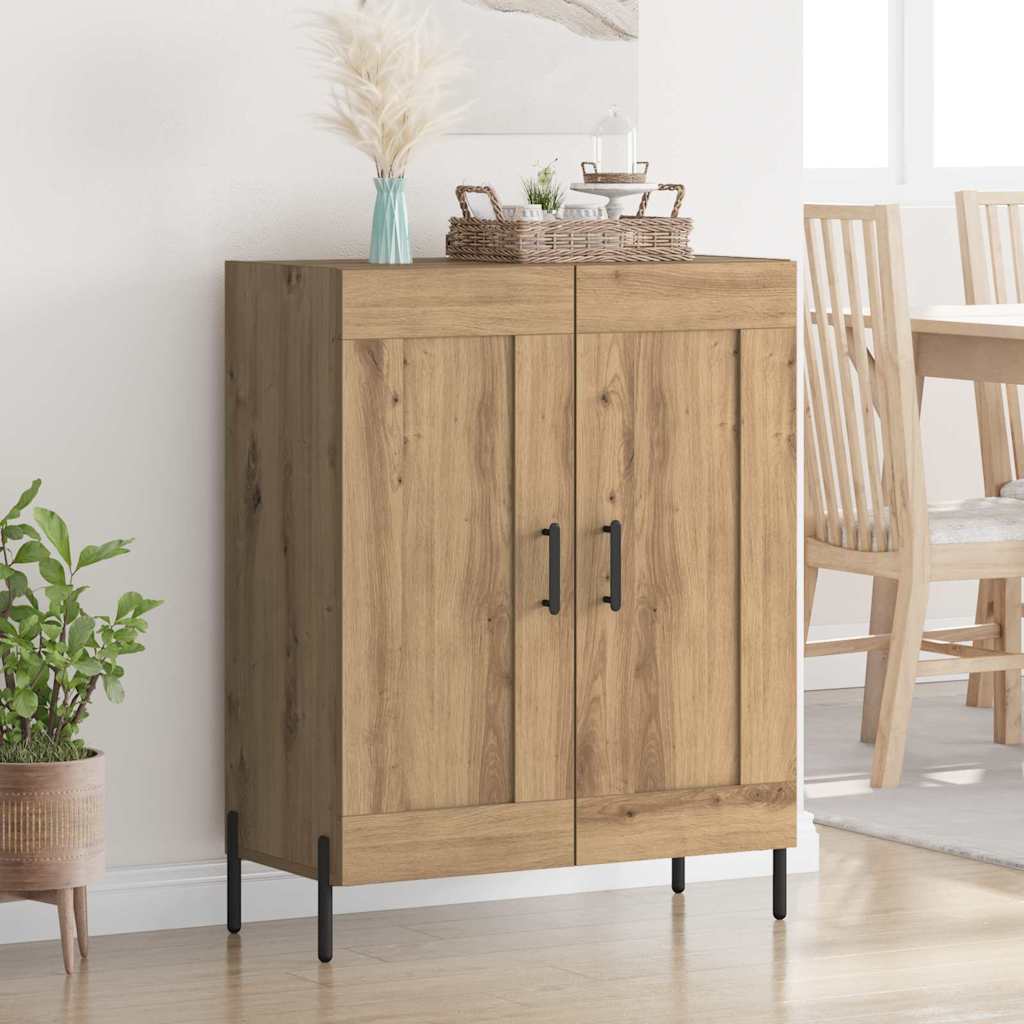 vidaXL Πλαϊνό γραφείο Artisan Oak 69,5 x 34 x 90 εκ.
