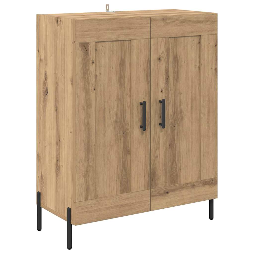 vidaXL Πλαϊνό γραφείο Artisan Oak 69,5 x 34 x 90 εκ.