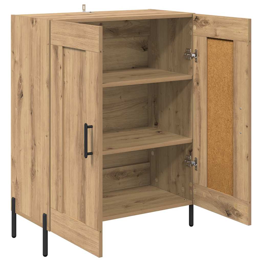vidaXL Πλαϊνό γραφείο Artisan Oak 69,5 x 34 x 90 εκ.