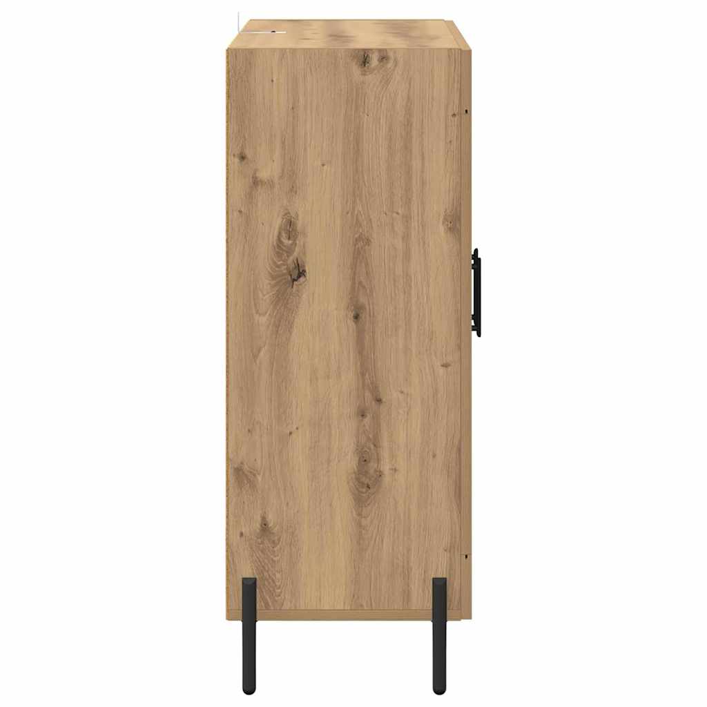 vidaXL Πλαϊνό γραφείο Artisan Oak 69,5 x 34 x 90 εκ.