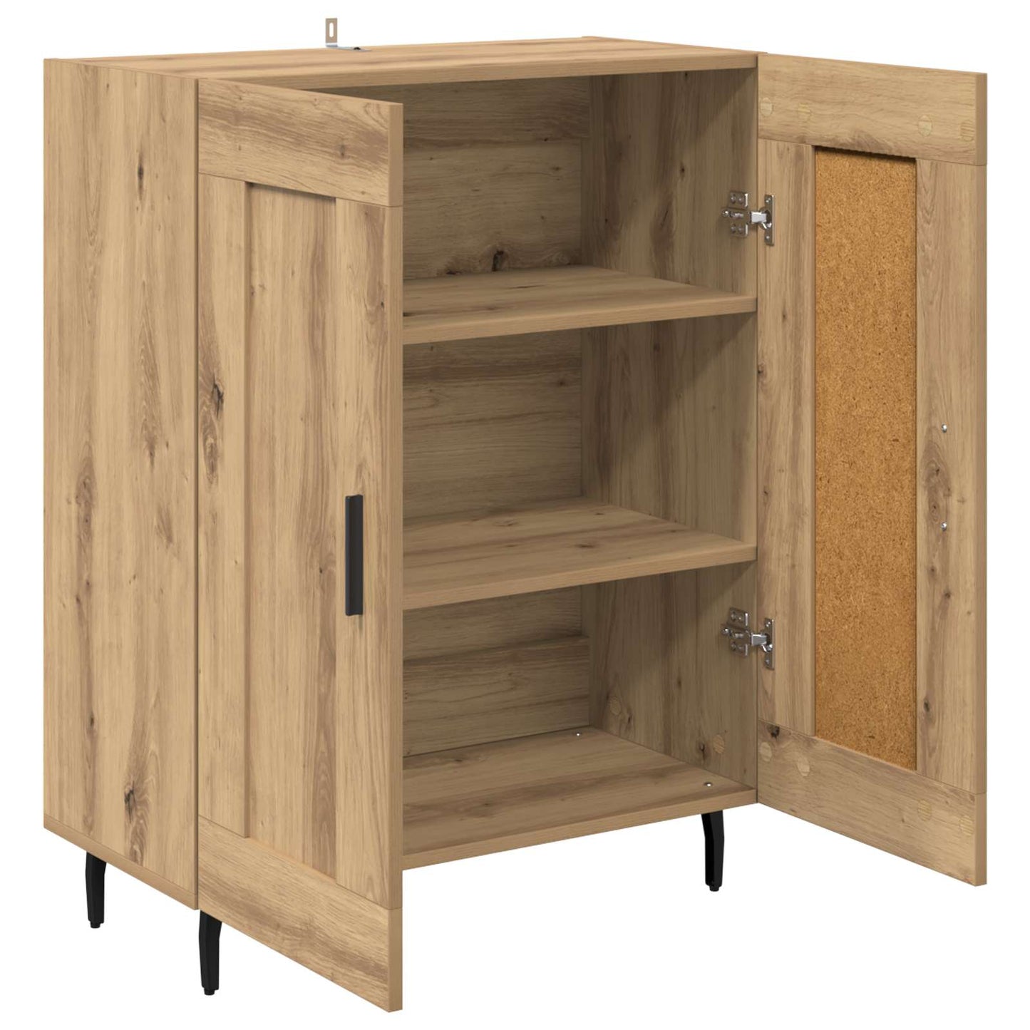 vidaXL Πλαϊνό γραφείο Artisan Oak 69,5 x 34 x 90 εκ.