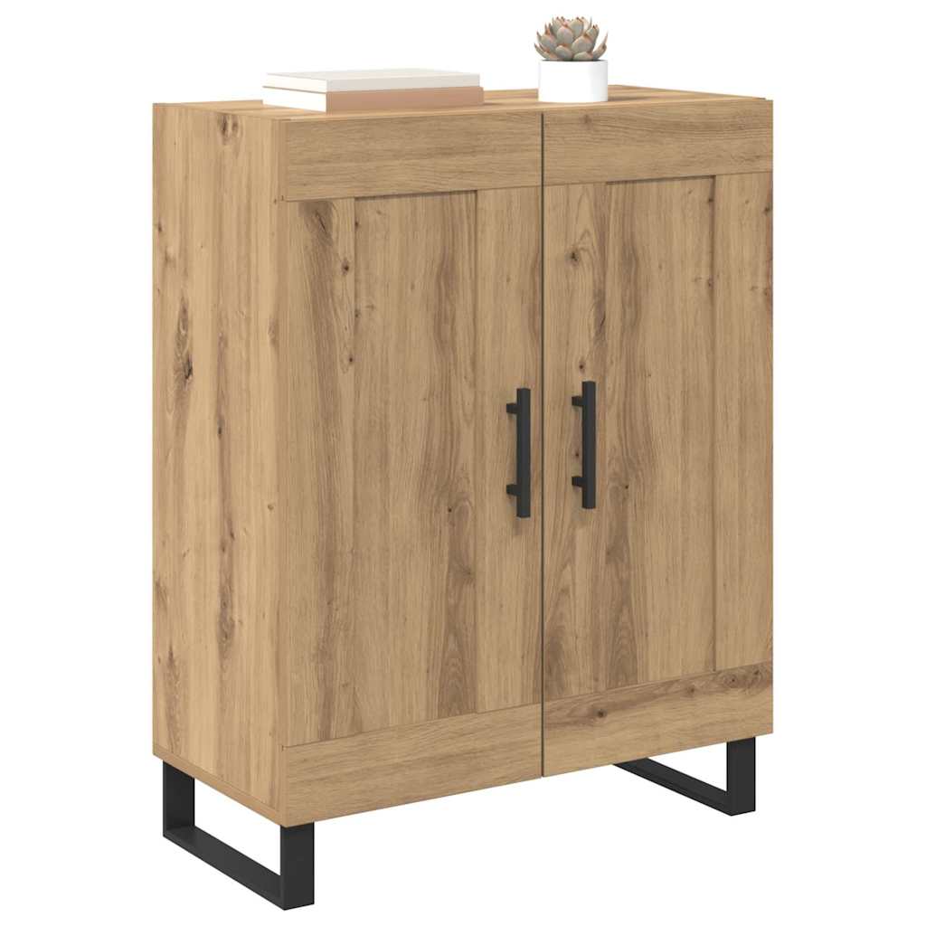 vidaXL Πλαϊνό γραφείο Artisan Oak 69,5 x 34 x 90 εκ.