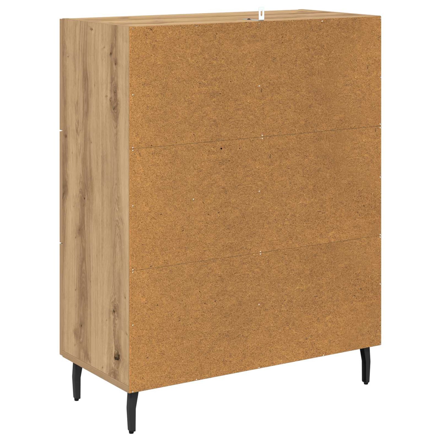 vidaXL Πλαϊνό γραφείο με συρτάρι Artisan Oak 69,5 x 34 x 90 εκ.