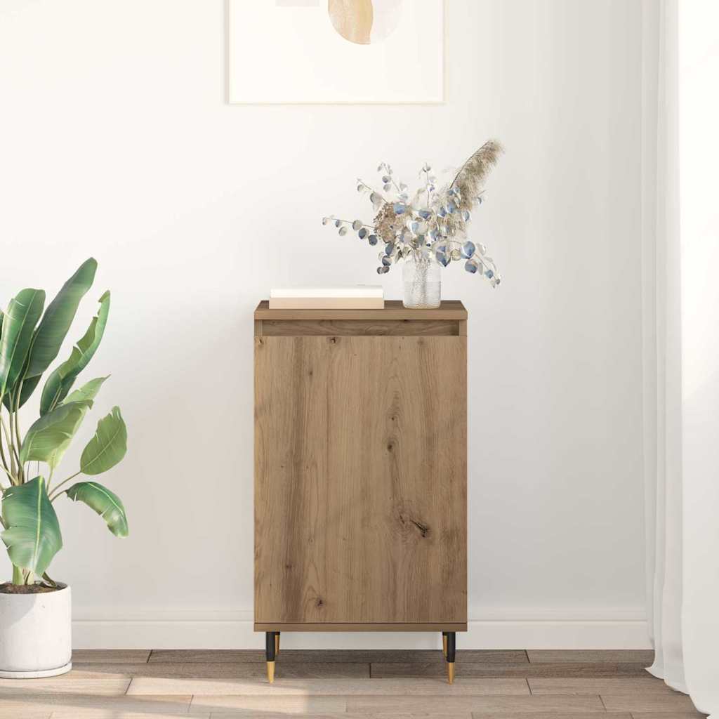 vidaXL Πλαϊνό γραφείο 2 pcs Artisan Oak 40 x 35 x 70 εκ.