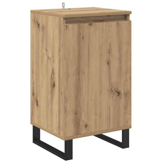 vidaXL Πλαϊνό γραφείο Artisan Oak 40 x 35 x 70 εκ. Επεξεργασμένο ξύλο