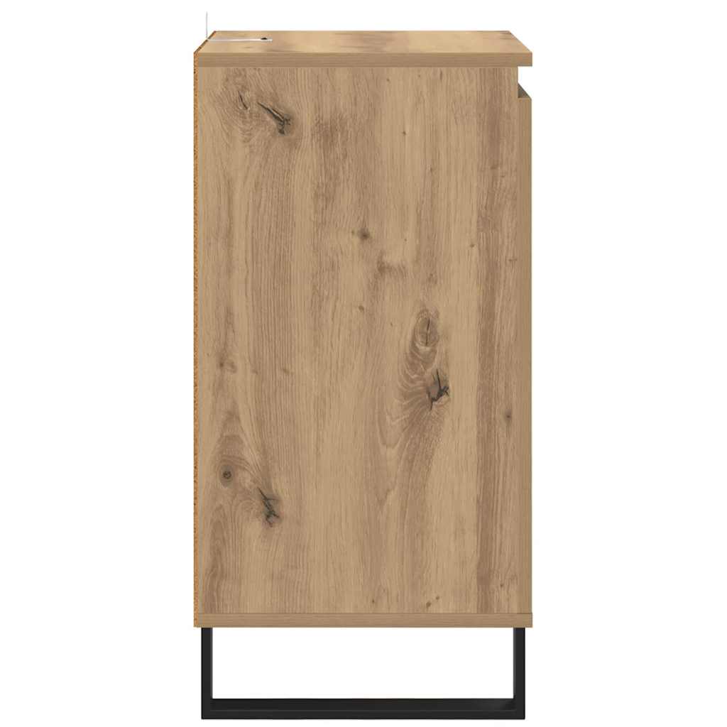 vidaXL Πλαϊνό γραφείο Artisan Oak 40 x 35 x 70 εκ. Επεξεργασμένο ξύλο