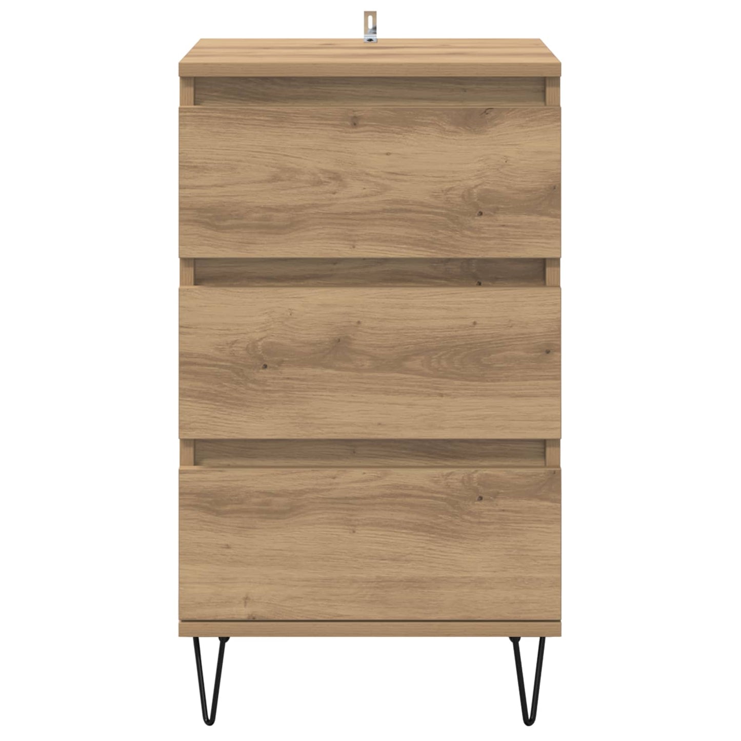 vidaXL Πλαϊνό γραφείο με συρτάρι Artisan Oak 40 x 35 x 70 εκ.