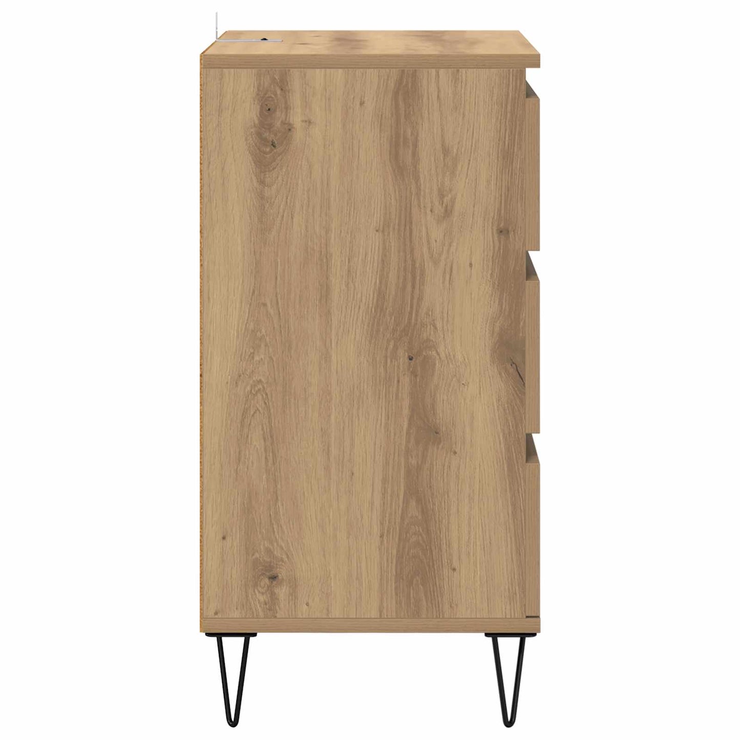 vidaXL Πλαϊνό γραφείο με συρτάρι Artisan Oak 40 x 35 x 70 εκ.
