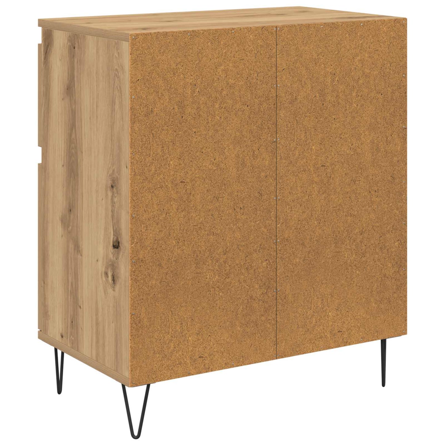 vidaXL Πλαϊνό γραφείο με συρτάρι Artisan Oak 60 x 35 x 70 cm