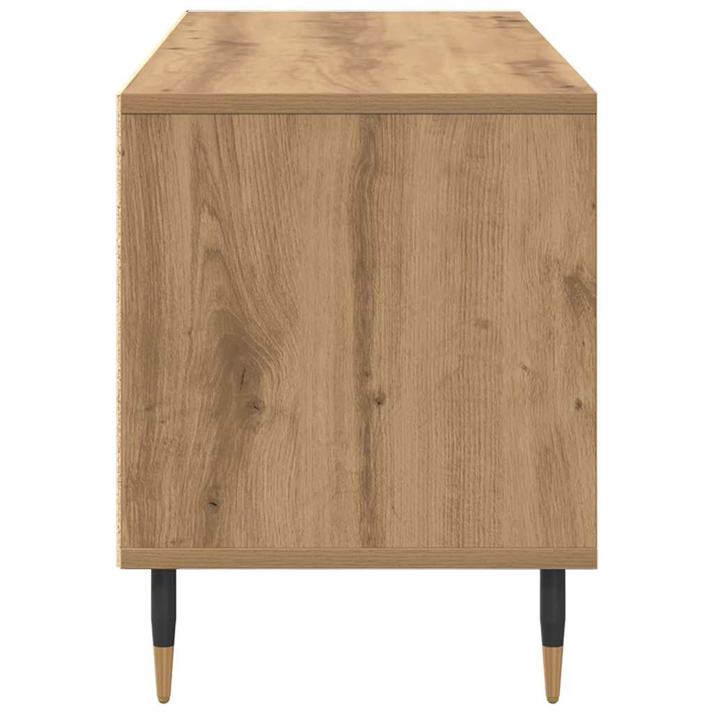 vidaXL Ντουλάπι TV με συρτάρι Artisan Oak 100 x 34,5 x 44,5 εκ.