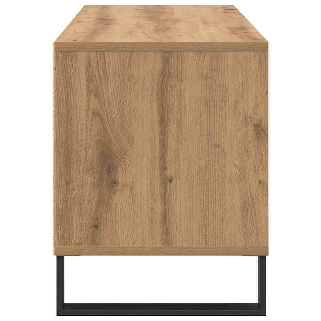 vidaXL Ντουλάπι TV με συρτάρι Artisan Oak 100 x 34,5 x 44,5 εκ.