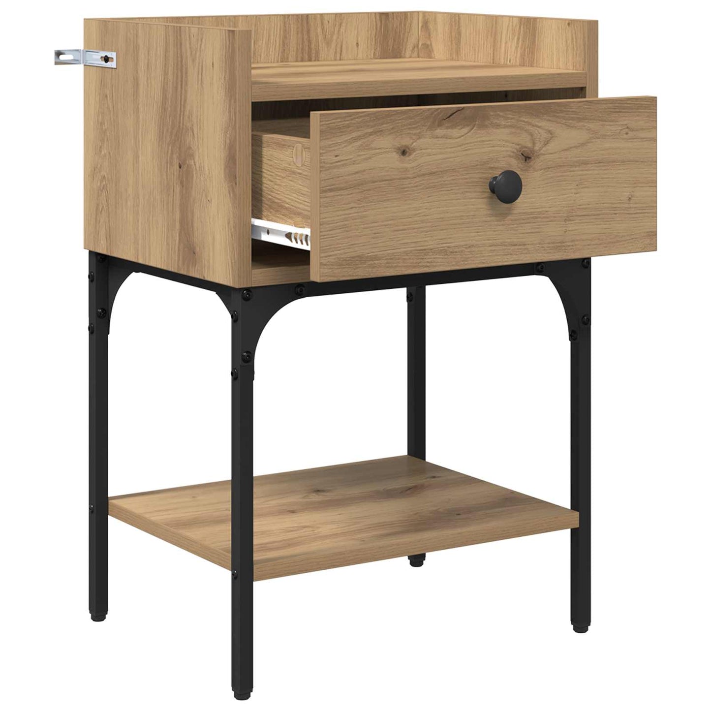 vidaXL Κομοδίνο 2 τεμ. Artisan Oak 40 x 29 x 60 εκ Επεξεργασμένο Ξύλο