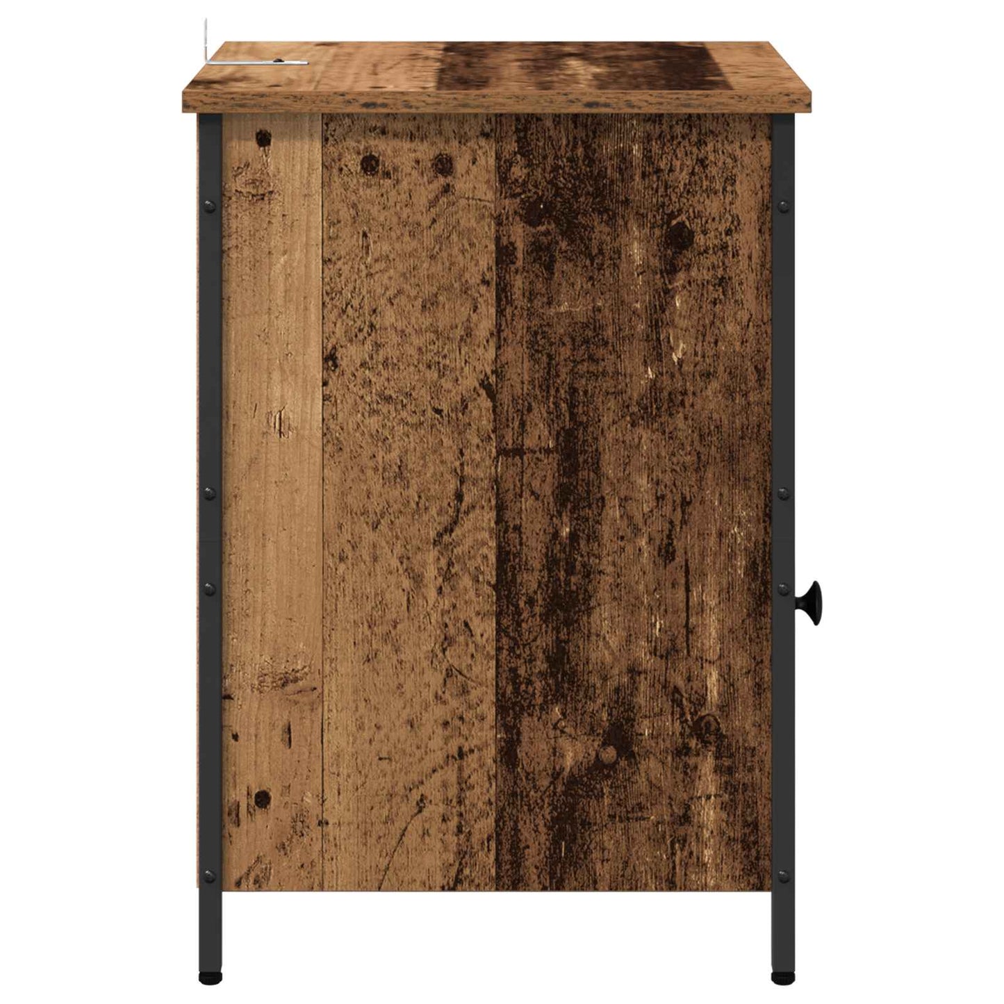 vidaXL Κομοδίνο 2 τμχ. Παλιό ξύλο 40 x 42 x 60 εκ. Επεξεργασμένο Ξύλο