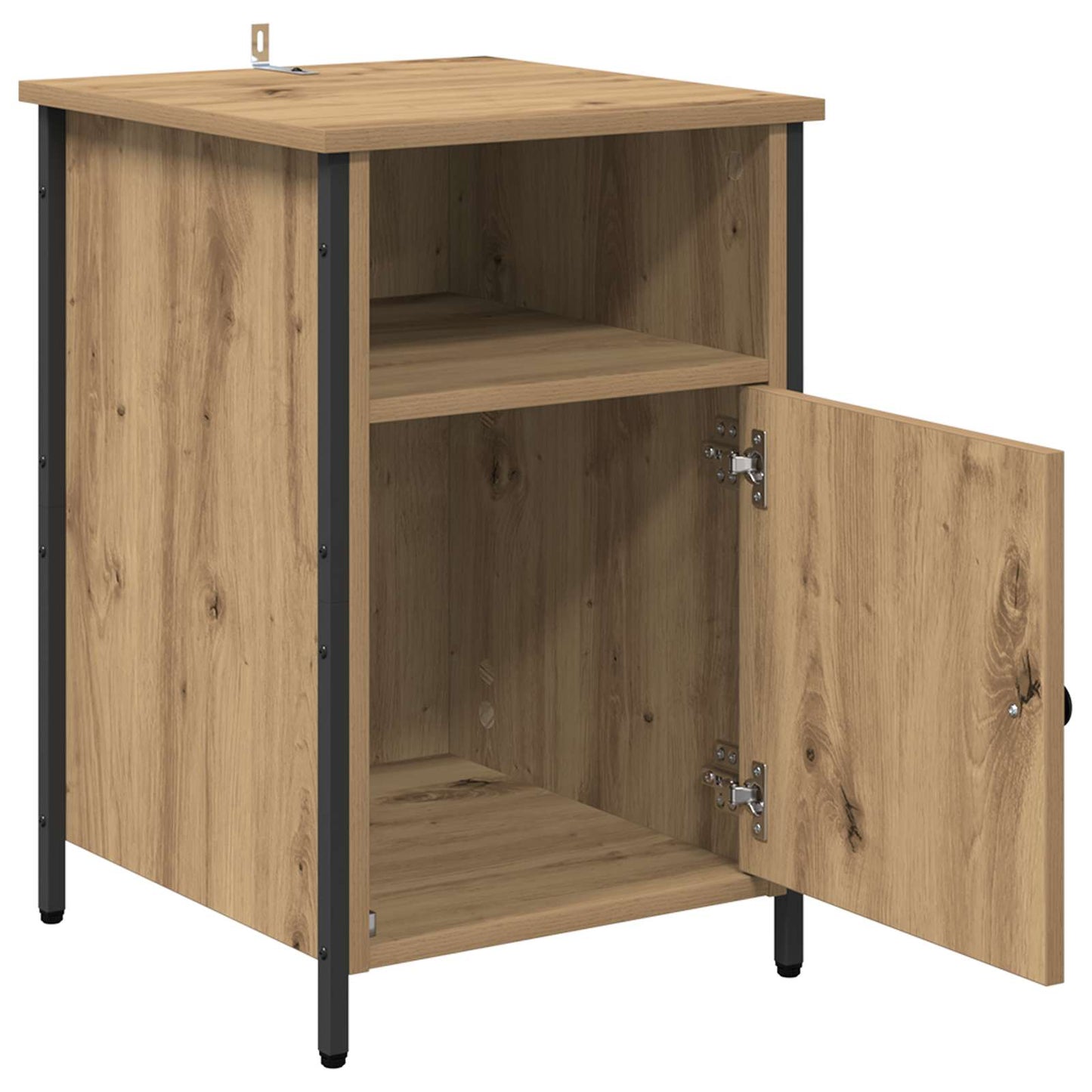 vidaXL Κομοδίνο Artisan Oak 40 x 42 x 60 εκ. Επεξεργασμένο Ξύλο