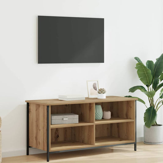 vidaXL Ντουλάπι TV Artisan Oak 100 x 40 x 50 cm Επεξεργασμένο ξύλο